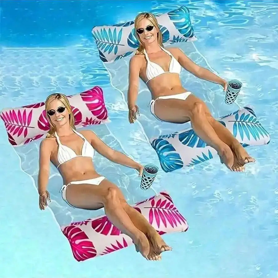 Hammock Pool Float — 4-in-1 Design, Comfortable, Durable, Portable, Versatile