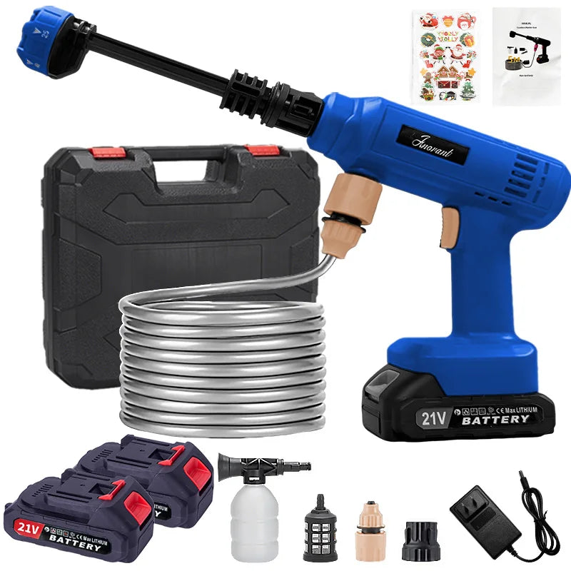 Cordless Pressure Washer — Portable, Handheld, Car Wash, Deck Cleaning, Patio, Sidewalk