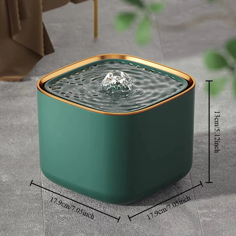 Pet Water Dispenser — Automatic, LED, Quiet, Filtered, Fresh, Smart