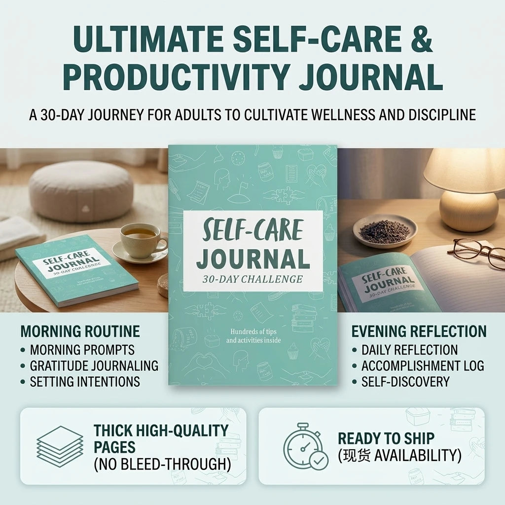75 Soft Challenge Journal — Guided, Undated, Daily Prompts, Progress Tracker, Habit Builder, Fitness Organizer