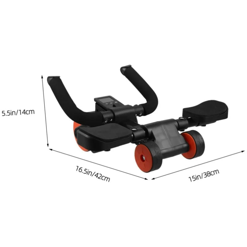 Auto-Rebound Ab Roller Wheel — Core Strengthening, Fitness, Home Gym, Workout, Exercise, Training