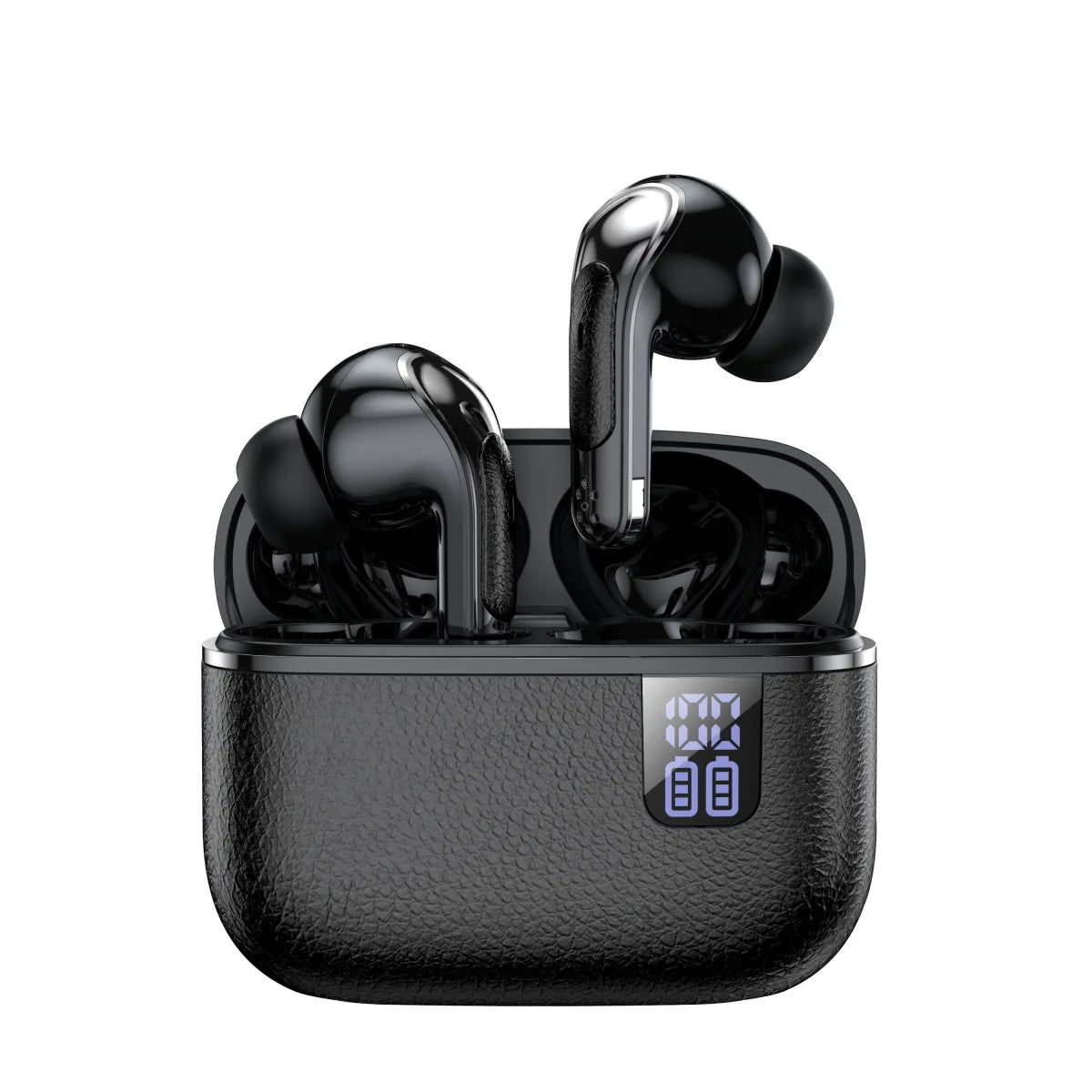 TWS Wireless Earbuds with ENC Noise Reduction - Bluetooth 5.3, LED Battery Display, 30Hr Playtime, Touch Controls
