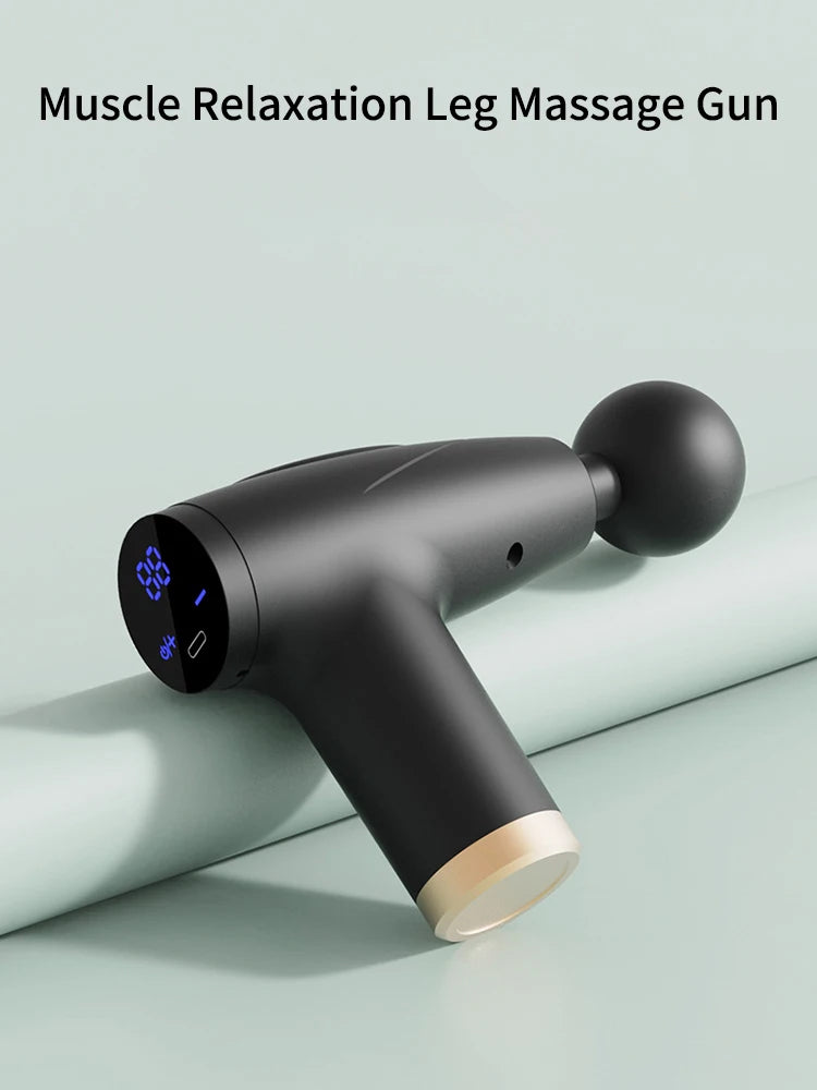 Mini Fascia Gun Portable Massage Gun Deep Tissue Muscle Relaxation Massager Fitness Leg Neck Body Relaxing Machine