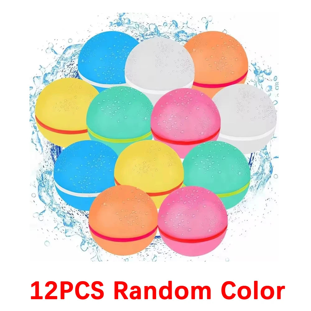 Magnetic Water Balloons — Reusable, Self-Sealing, Quick-Fill, Soft-Touch, Eco-Friendly