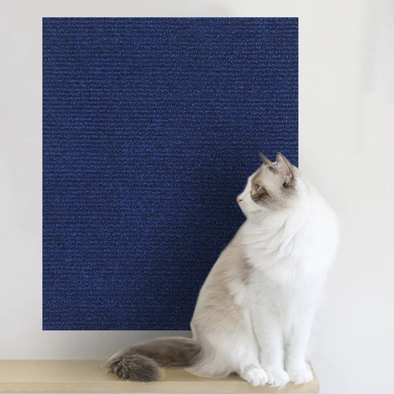 Cat Scratching Mat — Self-Adhesive, Durable, Flexible, Furniture Protector, Sisal