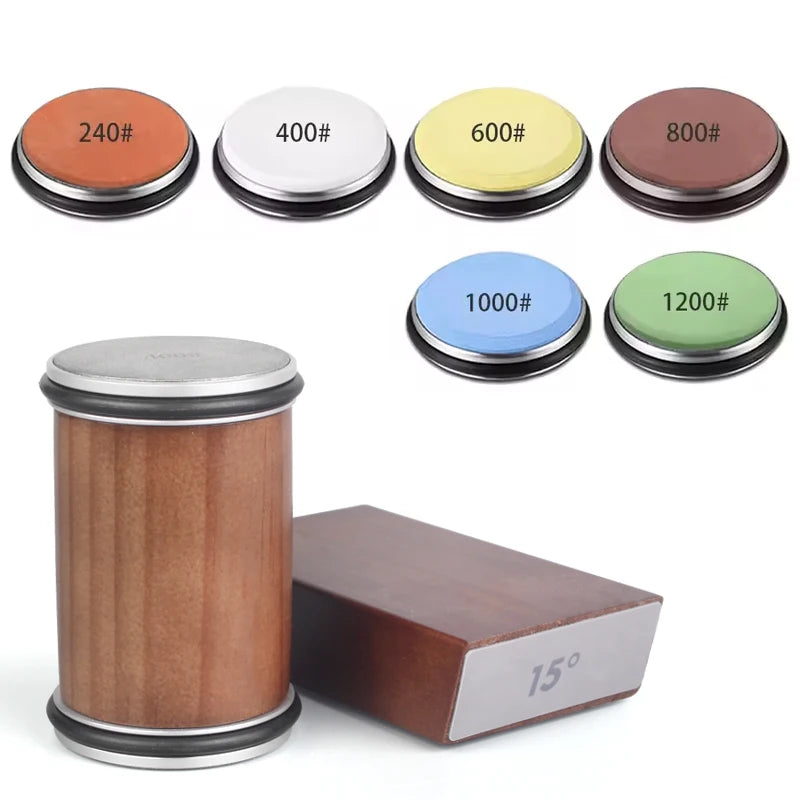 Knife Sharpener — Rolling Kit, Magnetic, Angle Guide, Precision, Professional, Stainless Steel