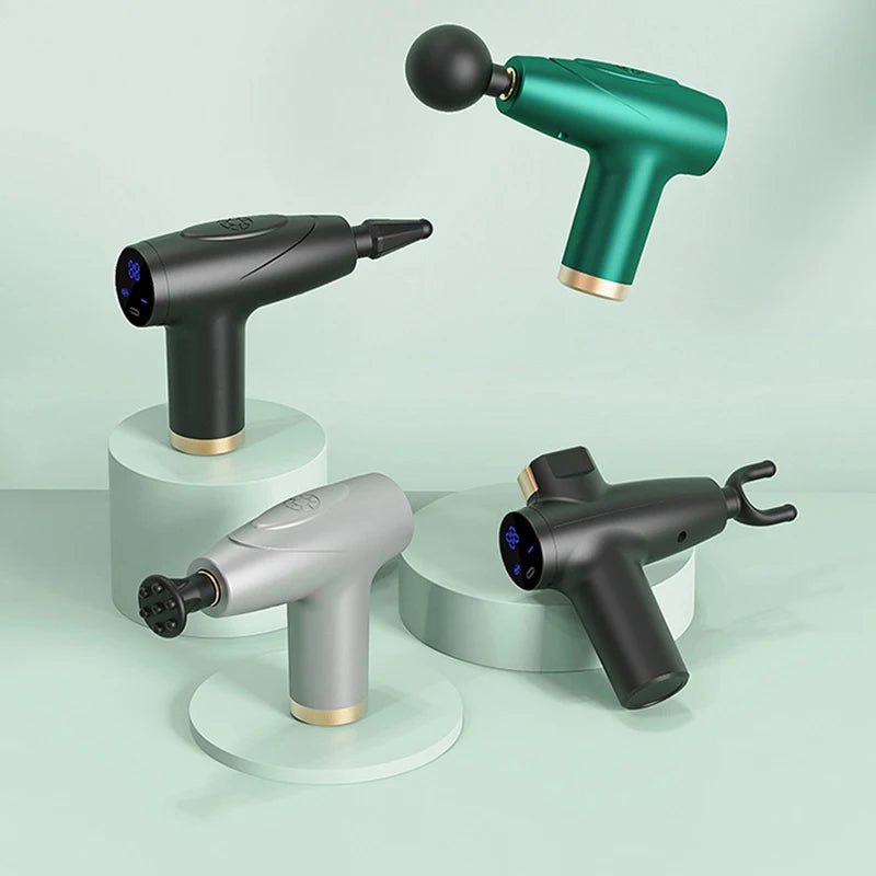 Mini Fascia Gun Portable Massage Gun Deep Tissue Muscle Relaxation Massager Fitness Leg Neck Body Relaxing Machine