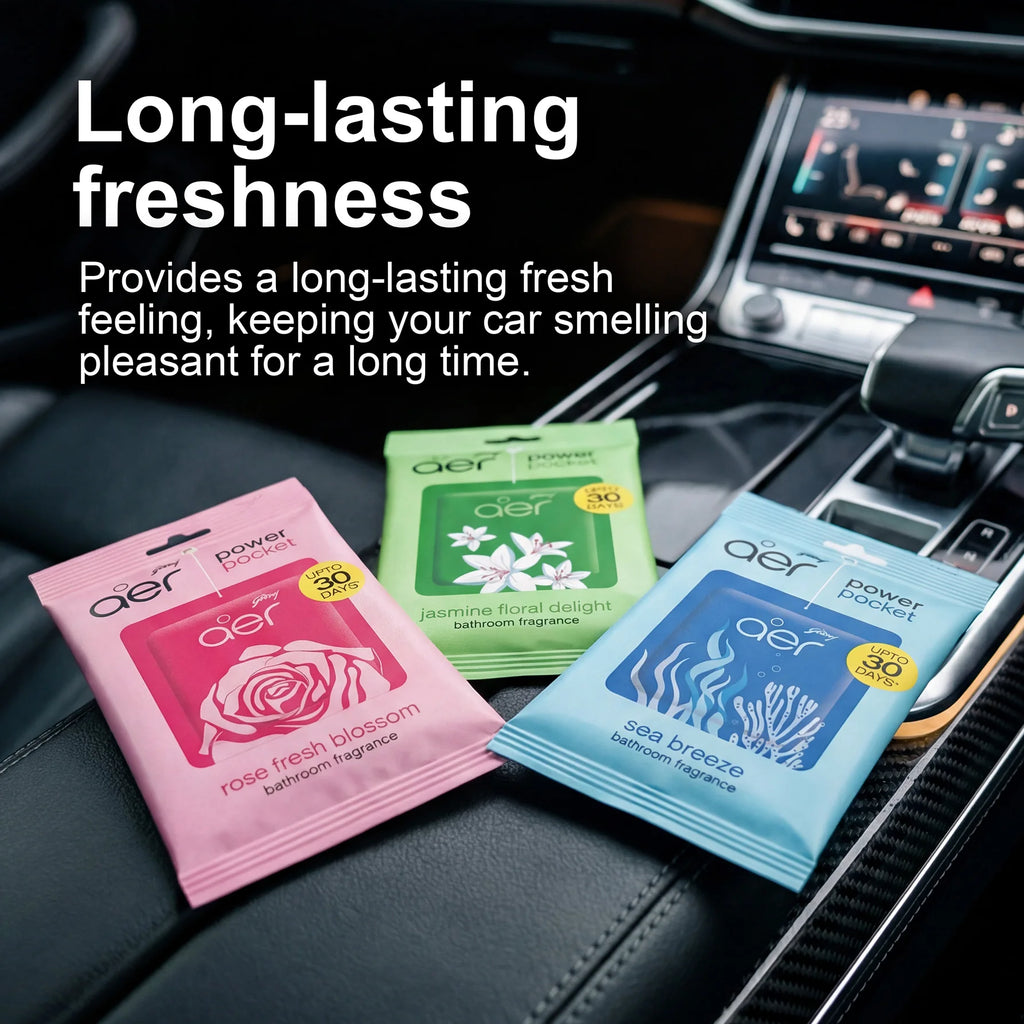 Hanging Air Freshener — Home Decor, Long-Lasting, Fabric, Linen, Lavender, Cedarwood