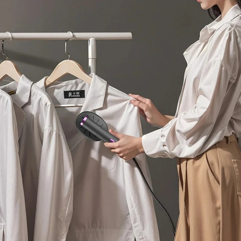 Garment Steamer — Portable, Handheld, Fast Heating, Wrinkle Remover, Travel Size, Easy Storage