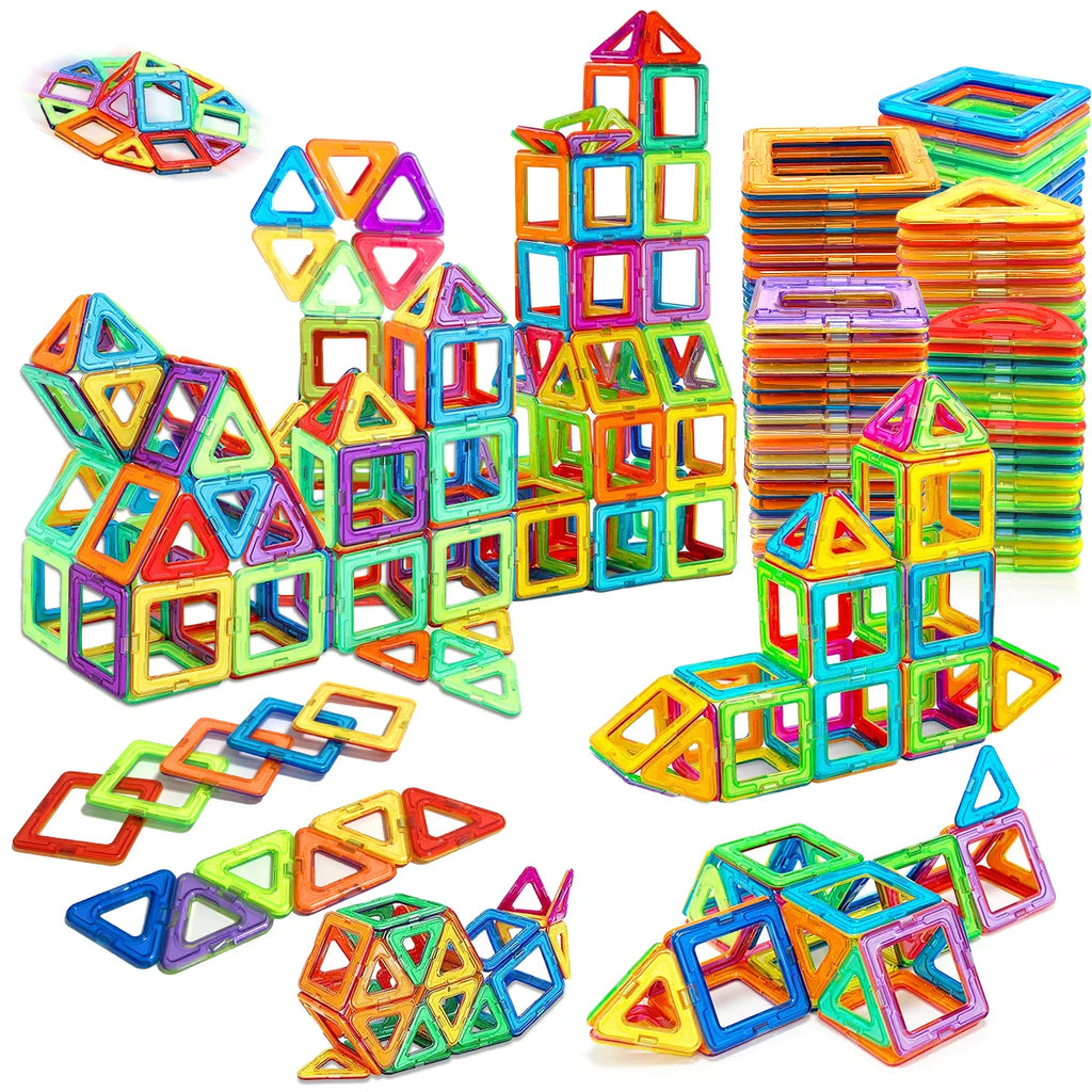 Magnetic Tiles — 80pc Set, Kids, Educational, STEM, Creative, Building Toy