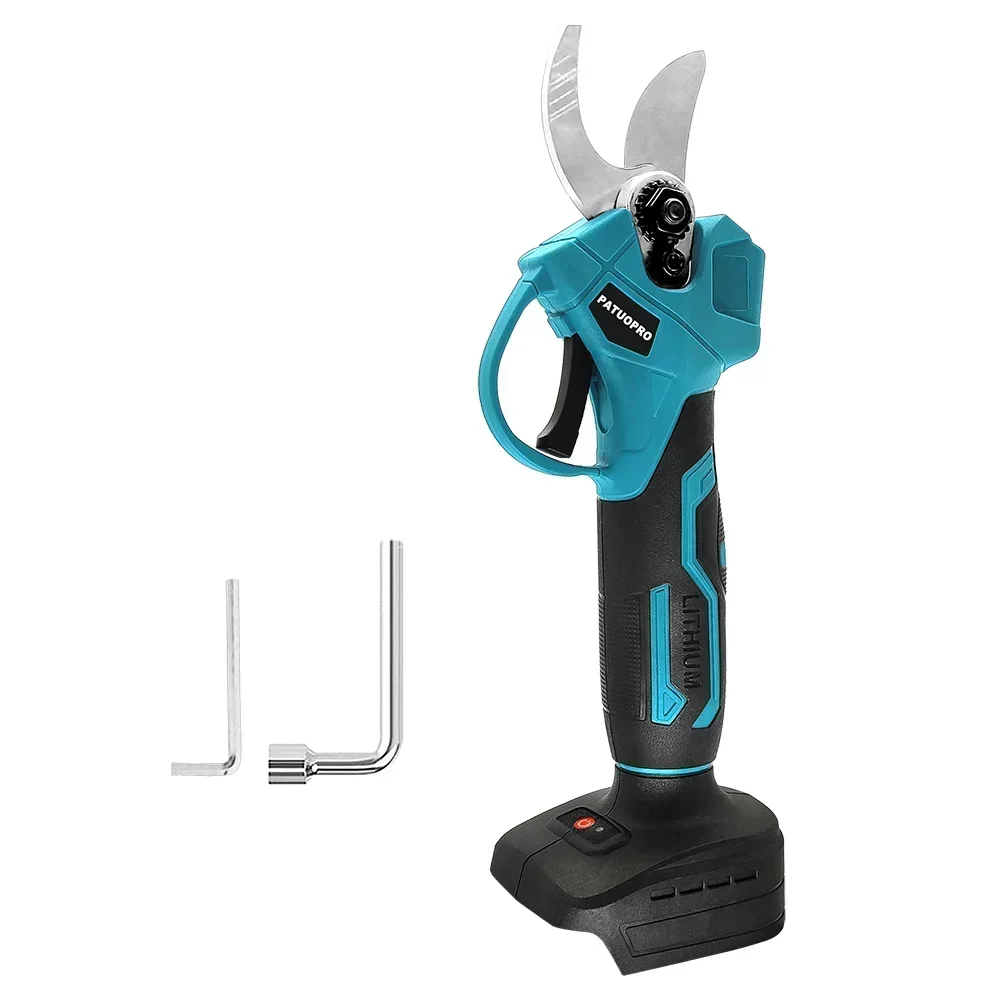 Electric Pruning Shears — Cordless, Rechargeable, Professional, Heavy Duty, Garden Tool