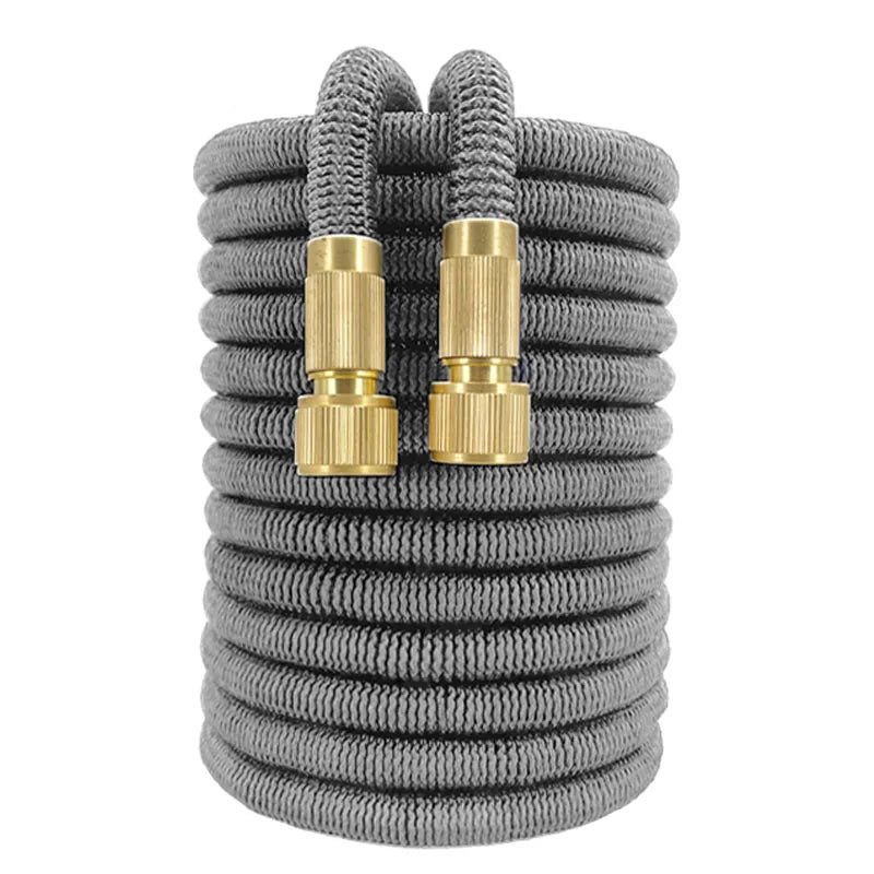 Expandable Garden Hose — Kink-Free, Lightweight, Durable, Flexible, All-Weather
