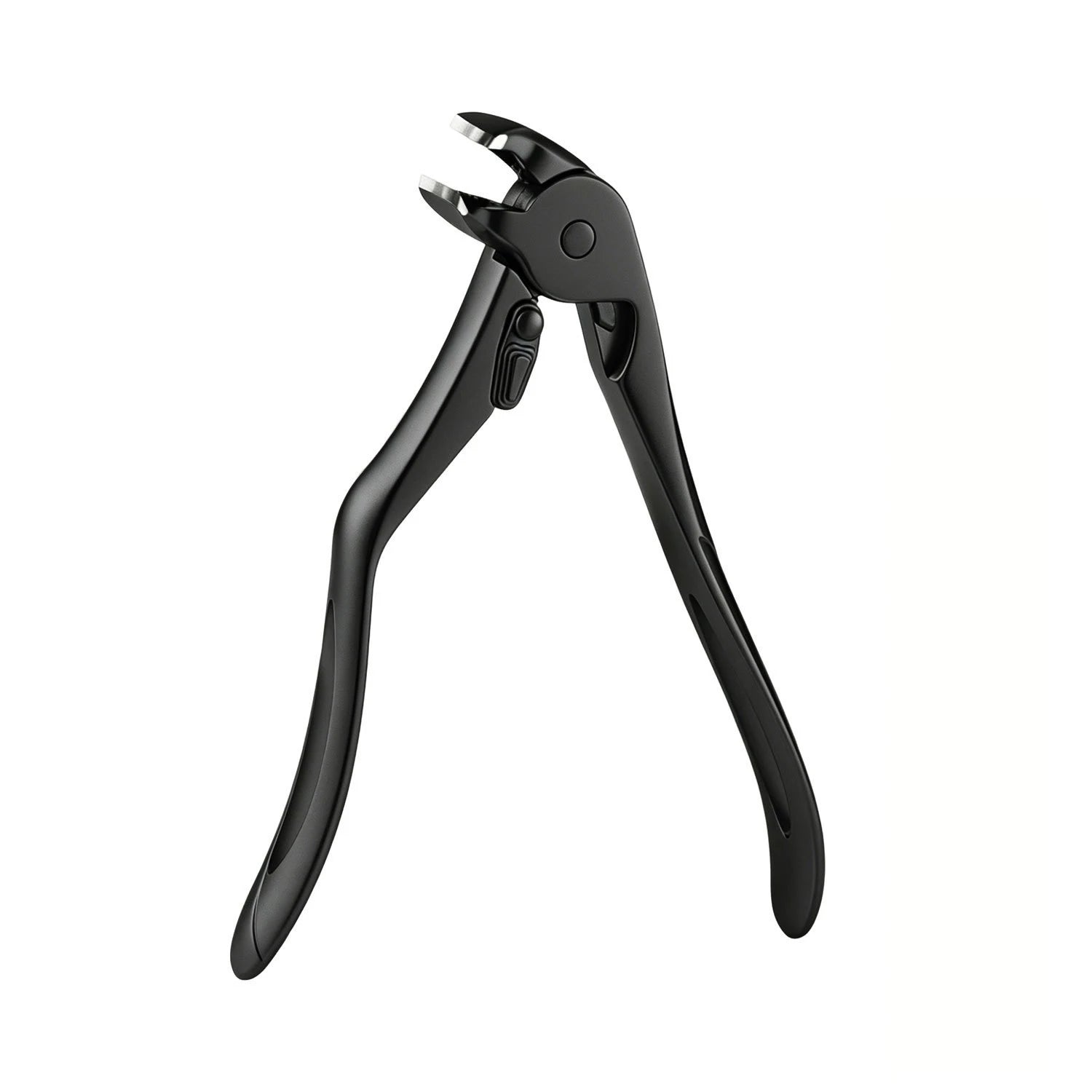 Nail Clipper — Curved Tip, Long Handle, Ergonomic, Stainless Steel, Sharp, Precise