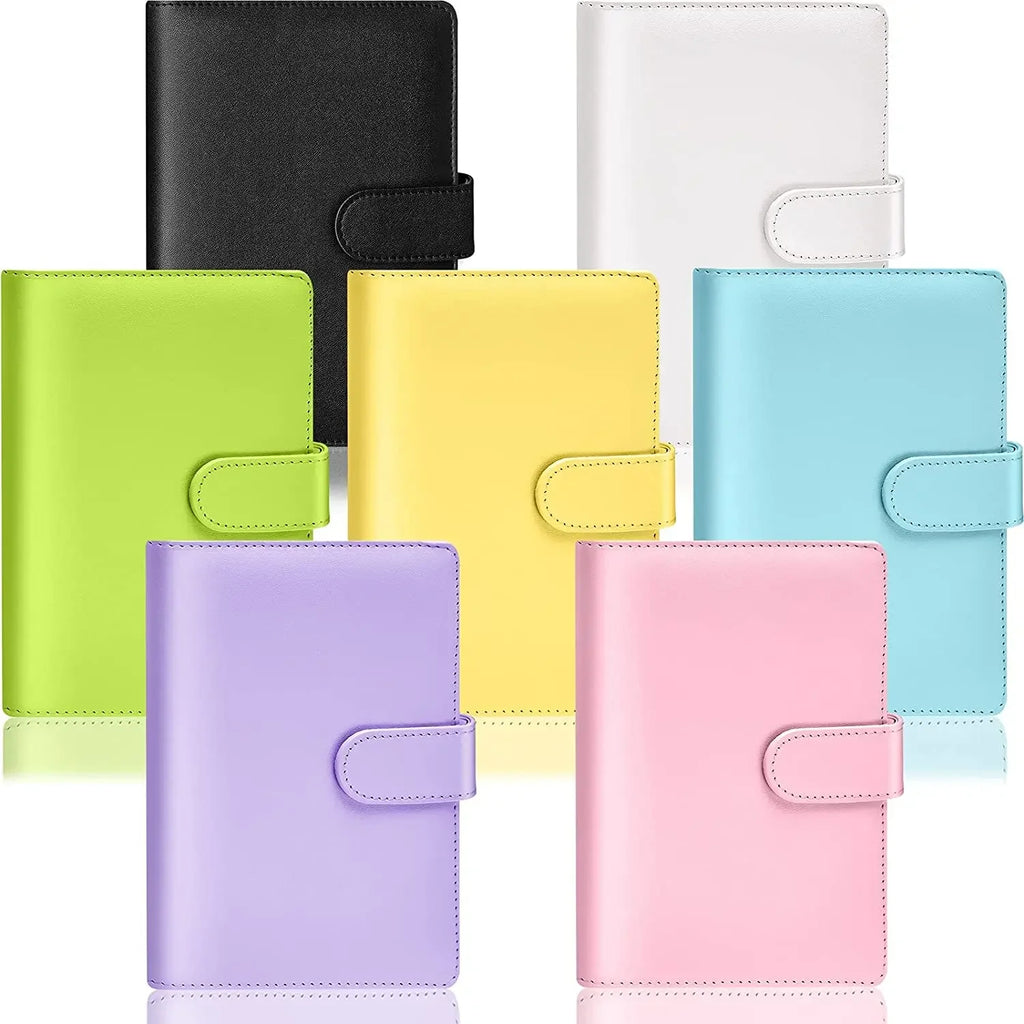 A6 Savings Notebook — Budget Planner, Cash Envelopes, Expense Tracker, Financial Organizer, PU Leather Cover