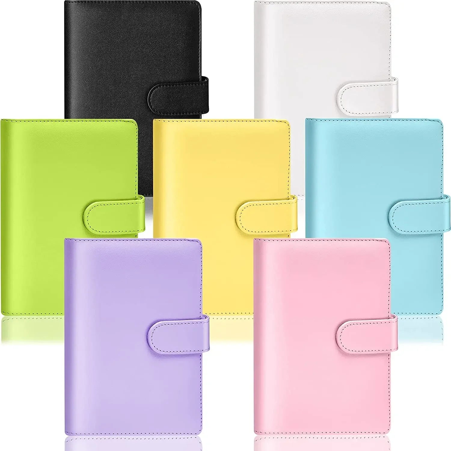 A6 Savings Notebook — Budget Planner, Cash Envelopes, Expense Tracker, Financial Organizer, PU Leather Cover