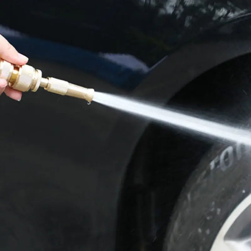 High-Pressure Hose Nozzle — Heavy-Duty, Handheld, Adjustable, Garden, Car Wash, Watering