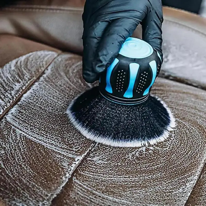 Car Cleaning Detail Brush Set — 5 Tools, Interior, Exterior, Wheel, Vent, Engine