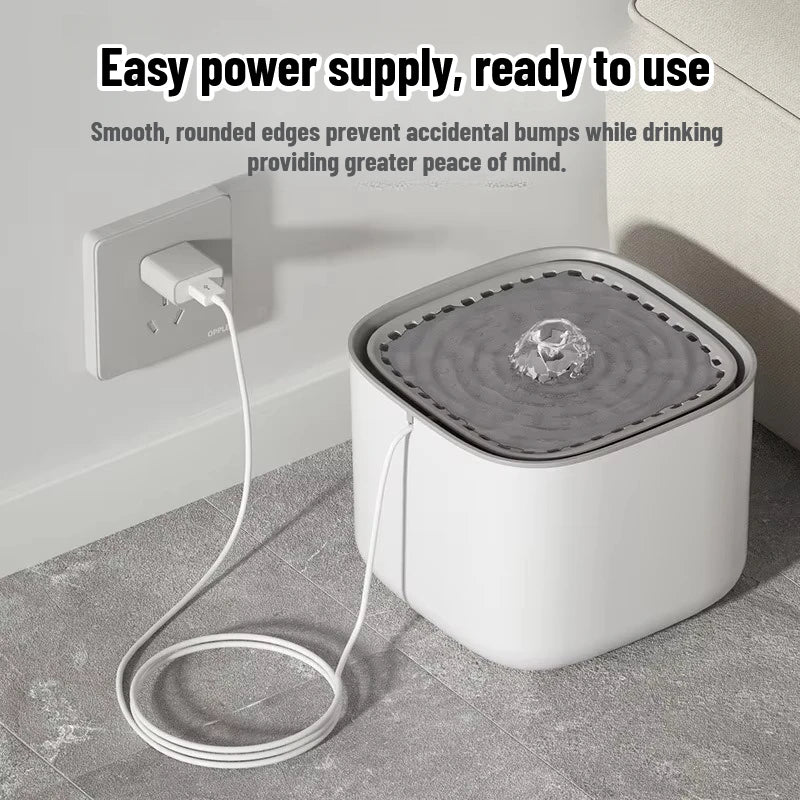 Pet Water Dispenser — Automatic, LED, Quiet, Filtered, Fresh, Smart