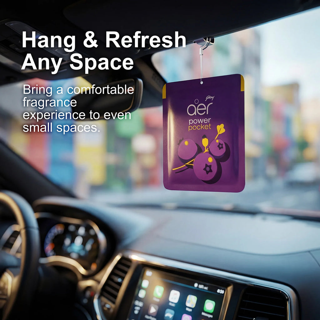 Hanging Air Freshener — Home Decor, Long-Lasting, Fabric, Linen, Lavender, Cedarwood