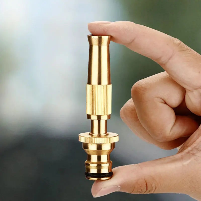 High-Pressure Hose Nozzle — Heavy-Duty, Handheld, Adjustable, Garden, Car Wash, Watering