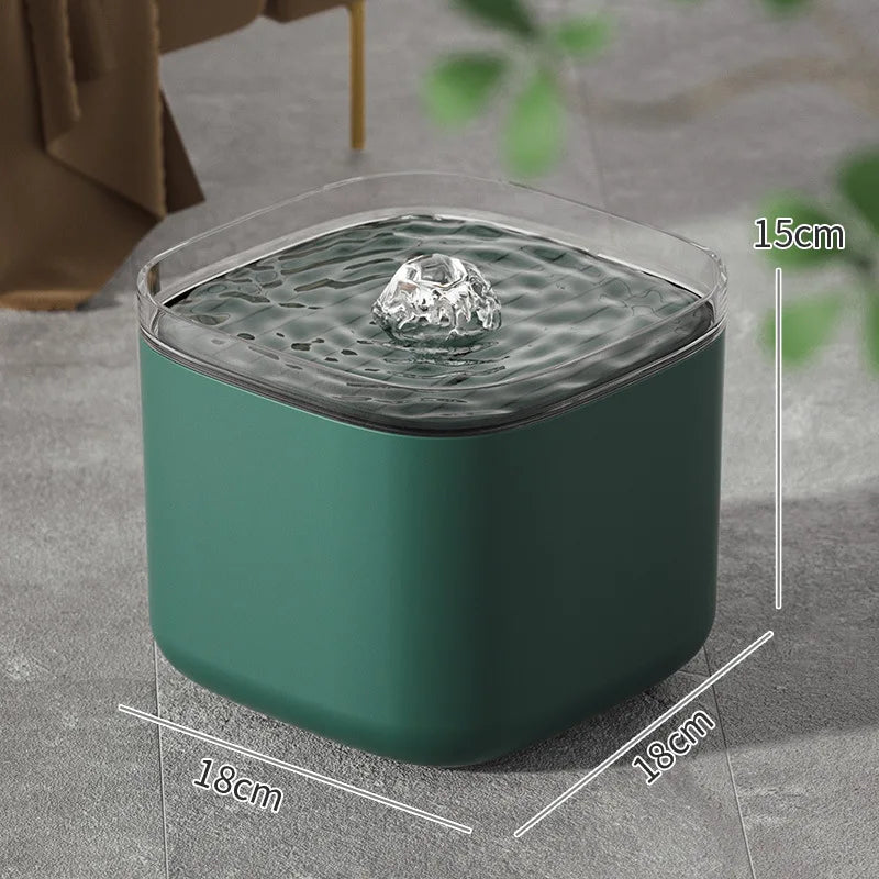 Pet Water Dispenser — Automatic, LED, Quiet, Filtered, Fresh, Smart