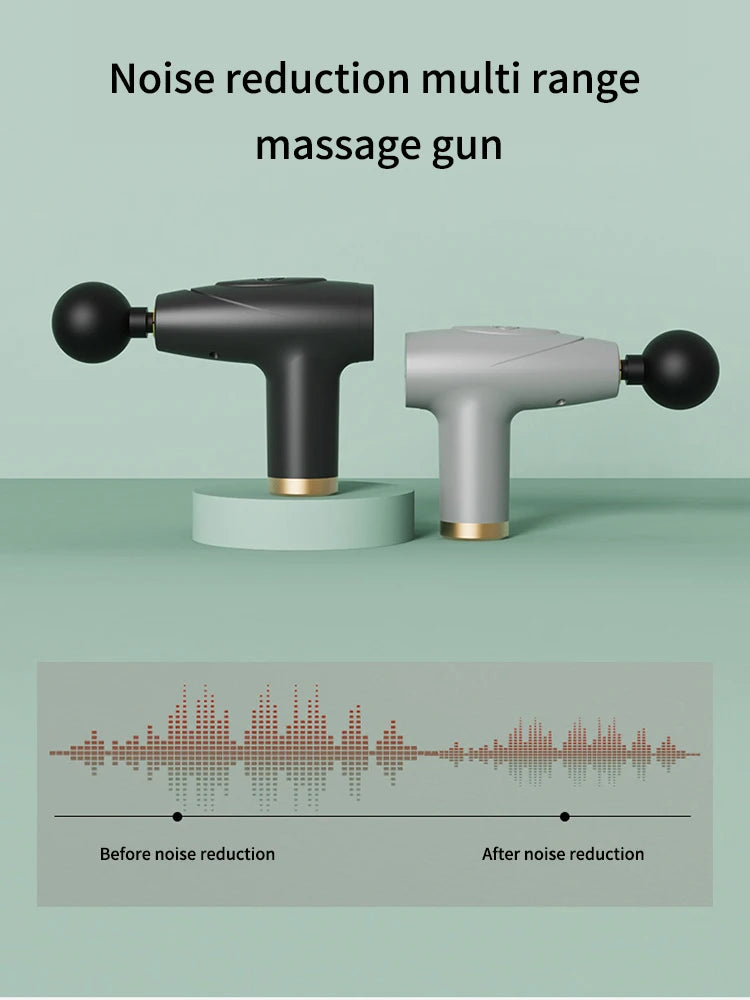 Mini Fascia Gun Portable Massage Gun Deep Tissue Muscle Relaxation Massager Fitness Leg Neck Body Relaxing Machine