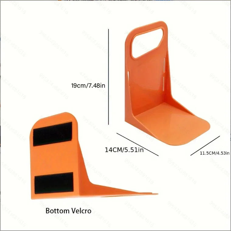 Adjustable Car Trunk Cargo Organizer Rack - Stops Groceries Sliding, Solid Plastic Baffle Divider for SUV, Sedan, Wagon