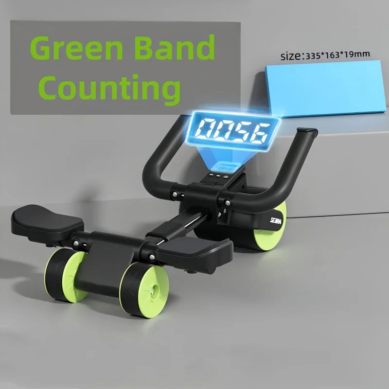 Auto-Rebound Ab Roller Wheel — Core Strengthening, Fitness, Home Gym, Workout, Exercise, Training