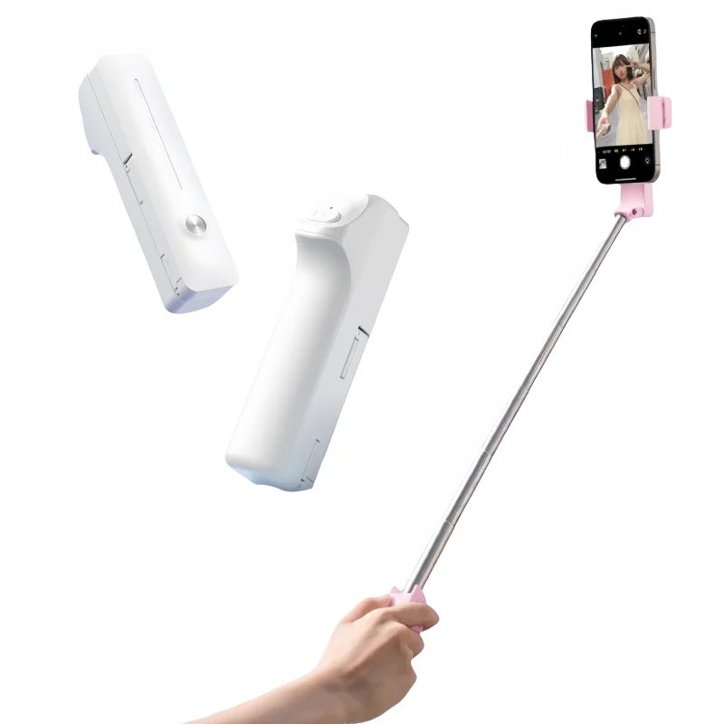 Mini Bluetooth Selfie Stick & Phone Tripod - 360° Foldable Stand with Wireless Remote for TikTok, Livestream, Travel Vlogging
