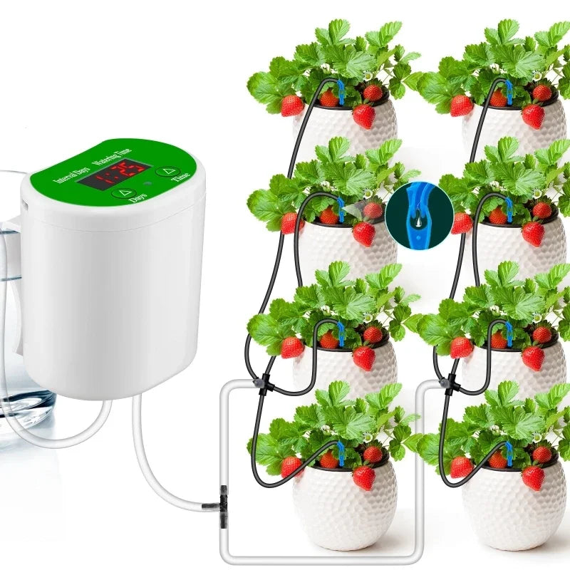 Drip Irrigation Kit — Automatic, Smart Watering, Garden, Plants, Greenhouse, Yard