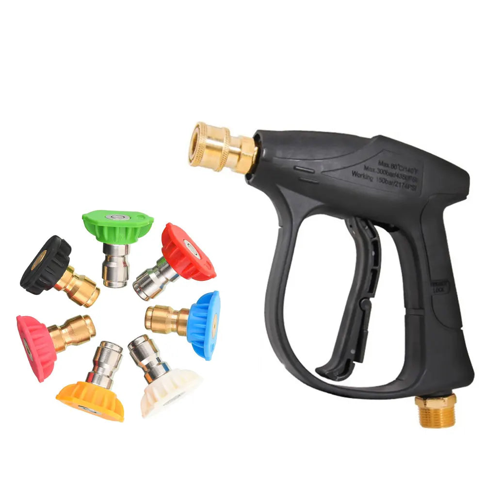 Foam Cannon — High Pressure, Adjustable Nozzle, Car Wash, Snow Foam, Quick Connect, Durable ABS