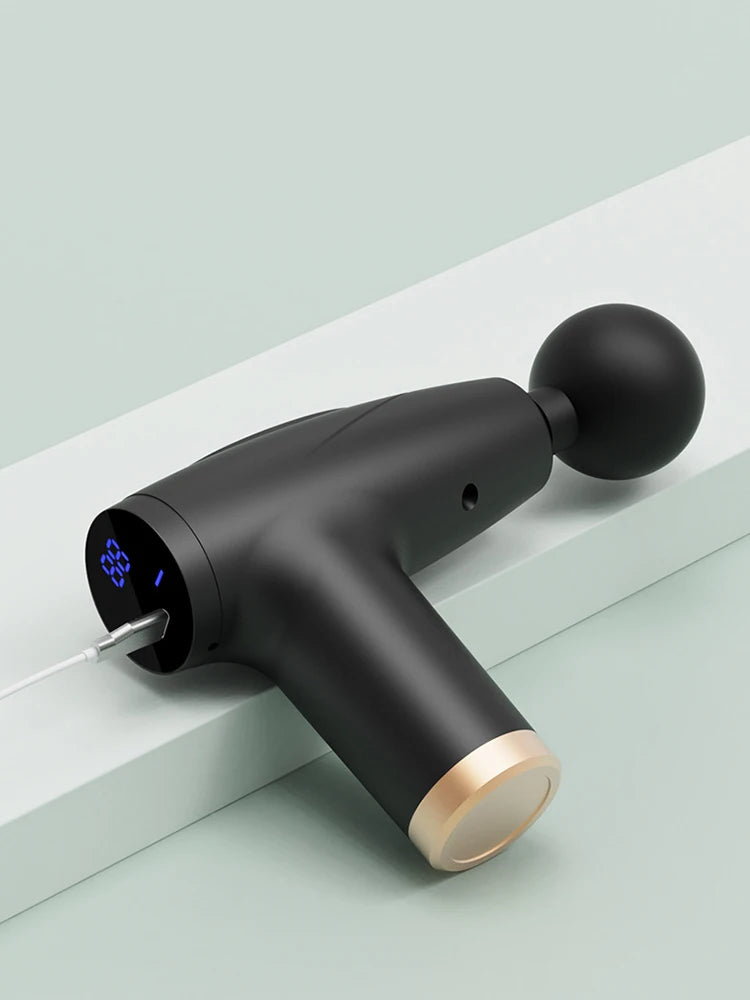 Mini Fascia Gun Portable Massage Gun Deep Tissue Muscle Relaxation Massager Fitness Leg Neck Body Relaxing Machine