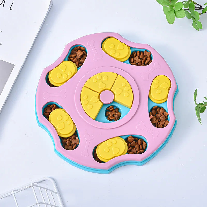 Dog Puzzle Toy — Interactive, Slow Feeder, Treat Dispensing, Mental Stimulation, Durable, Engaging