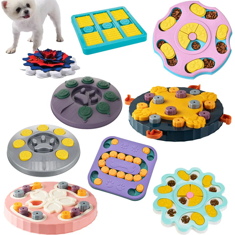Dog Puzzle Toy — Interactive, Slow Feeder, Treat Dispensing, Mental Stimulation, Durable, Engaging