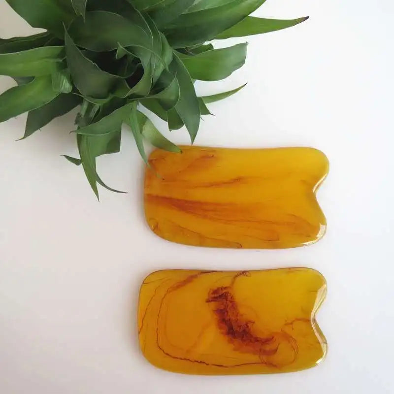 7-Piece Gua Sha & Jade Roller Beauty Set - Full Face, Neck & Body Massage Stones for Sculpting, Lymphatic Drainage & SPA Skincare
