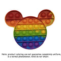 Silicone Push Pop Bubble Fidget Toy - Sensory Stress Relief Squeeze Toy, 34 Cute Shapes, Anti-Anxiety Calming Toy for Kids & Adults