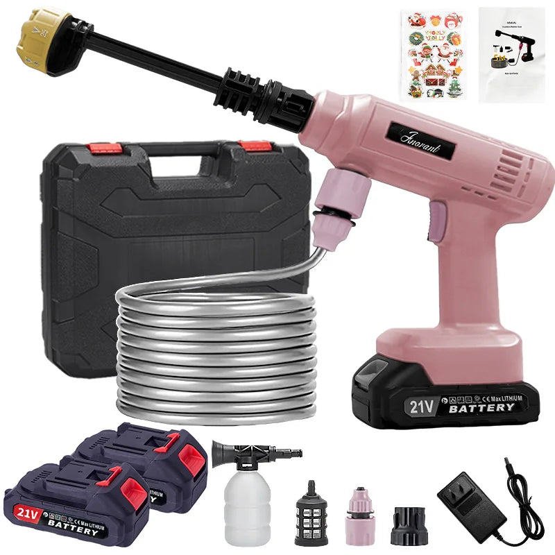 Cordless Pressure Washer — Portable, Handheld, Car Wash, Deck Cleaning, Patio, Sidewalk