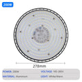 UFO LED Shop Light — 200W, Industrial, High Bay, Commercial, Warehouse, Garage