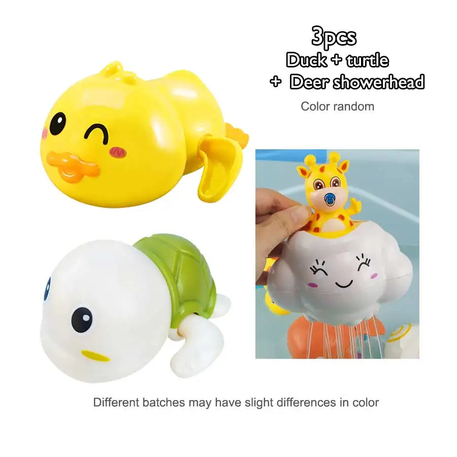 Wind-Up Toys — 2-Pack, Baby Pool, Bath Time, Floating, Toddler Fun