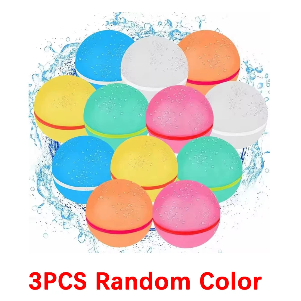 Magnetic Water Balloons — Reusable, Self-Sealing, Quick-Fill, Soft-Touch, Eco-Friendly