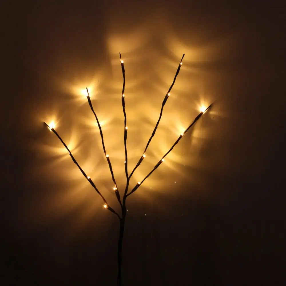 LED Branch Light — Vase Filler, Decorative, Battery Operated, Warm White, Flexible