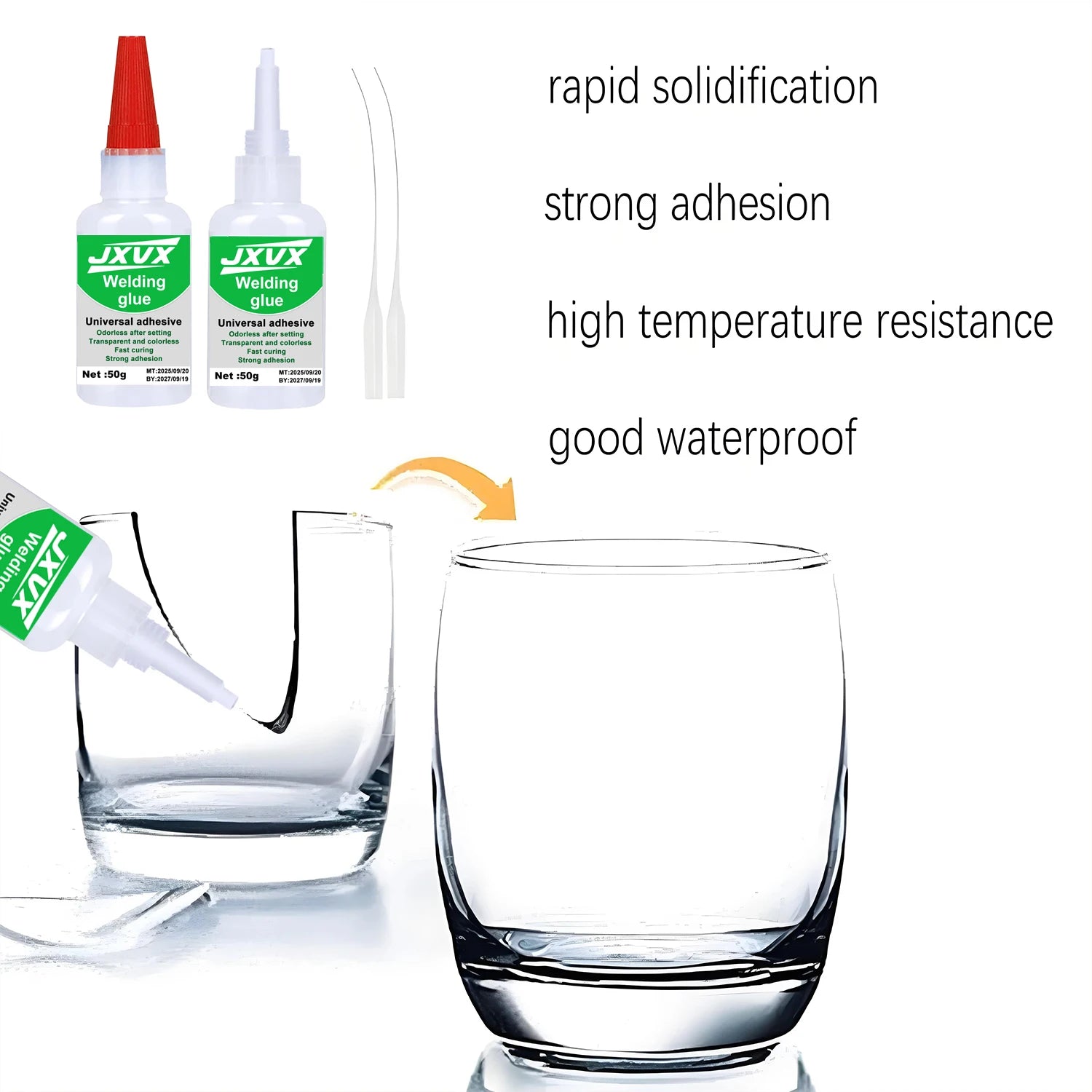 Welding Glue — Heavy-Duty, Industrial, Strong, Metal Repair, Quick Dry, High Strength