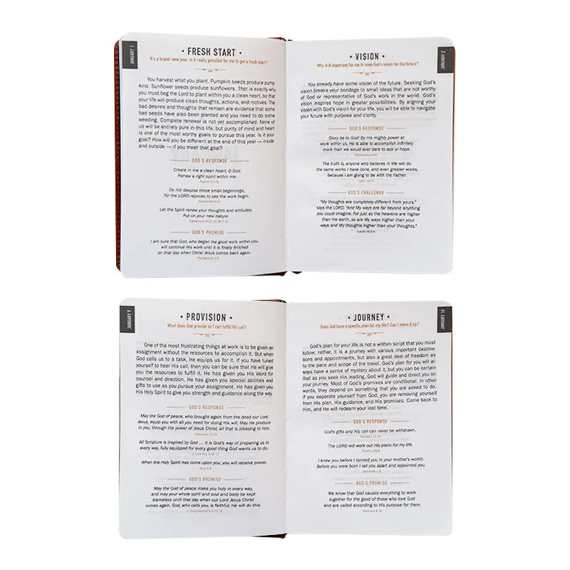 Devotional Journal — Daily Prayer, Spiritual Growth, Reflection, Scripture, Men's, 365-Day