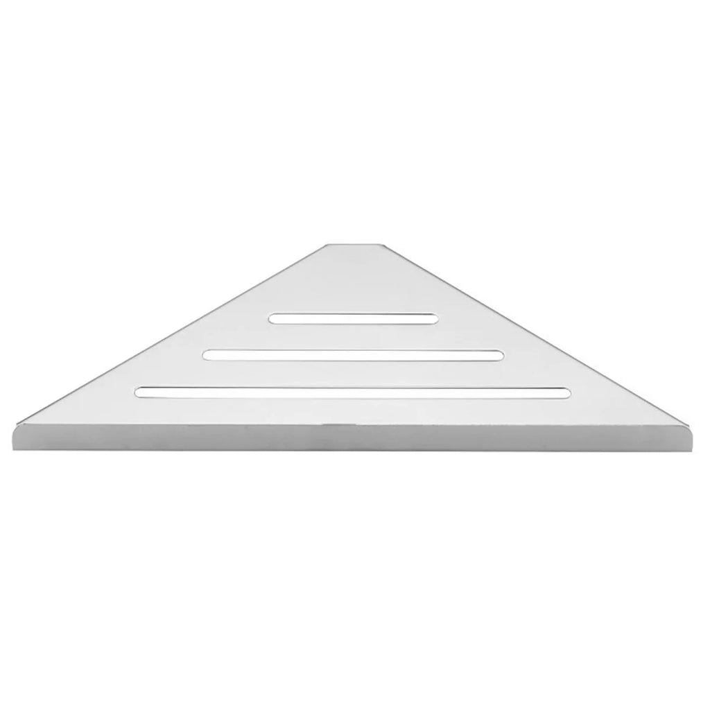 304 Stainless Steel Corner Shower Shelf - No-Drill Adhesive, Rustproof, Heavy-Duty Bathroom Caddy Organizer