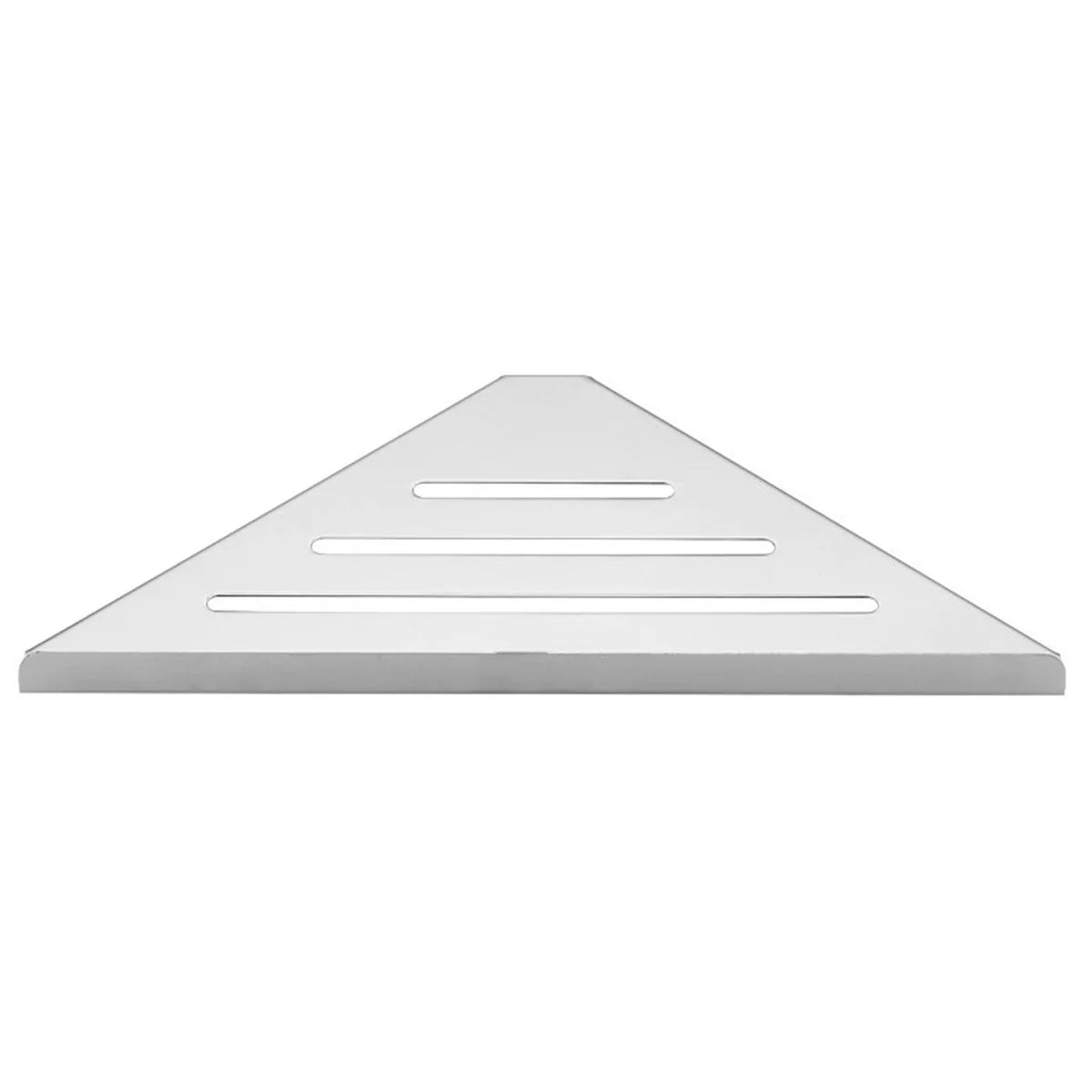 304 Stainless Steel Corner Shower Shelf - No-Drill Adhesive, Rustproof, Heavy-Duty Bathroom Caddy Organizer