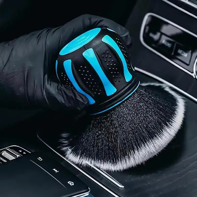 Car Cleaning Detail Brush Set — 5 Tools, Interior, Exterior, Wheel, Vent, Engine