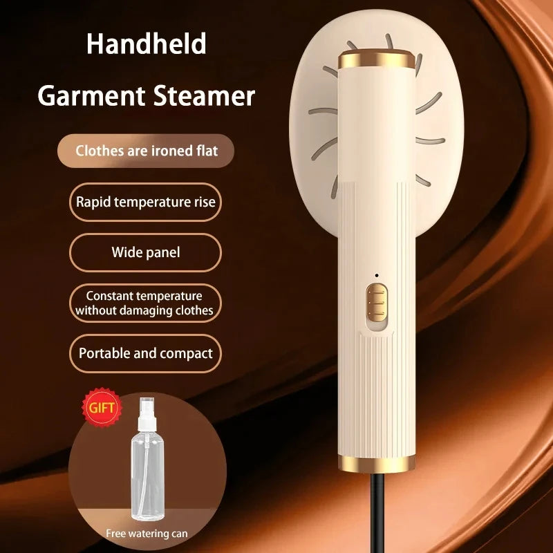 Garment Steamer — Portable, Handheld, Fast Heating, Wrinkle Remover, Travel Size, Easy Storage