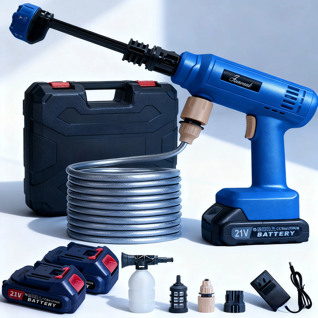 Cordless Pressure Washer — Portable, Handheld, Car Wash, Deck Cleaning, Patio, Sidewalk
