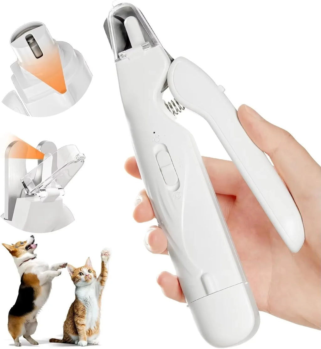 Electric Pet Nail Grinder — Quiet, Rechargeable, Painless, Gentle, Portable, Efficient