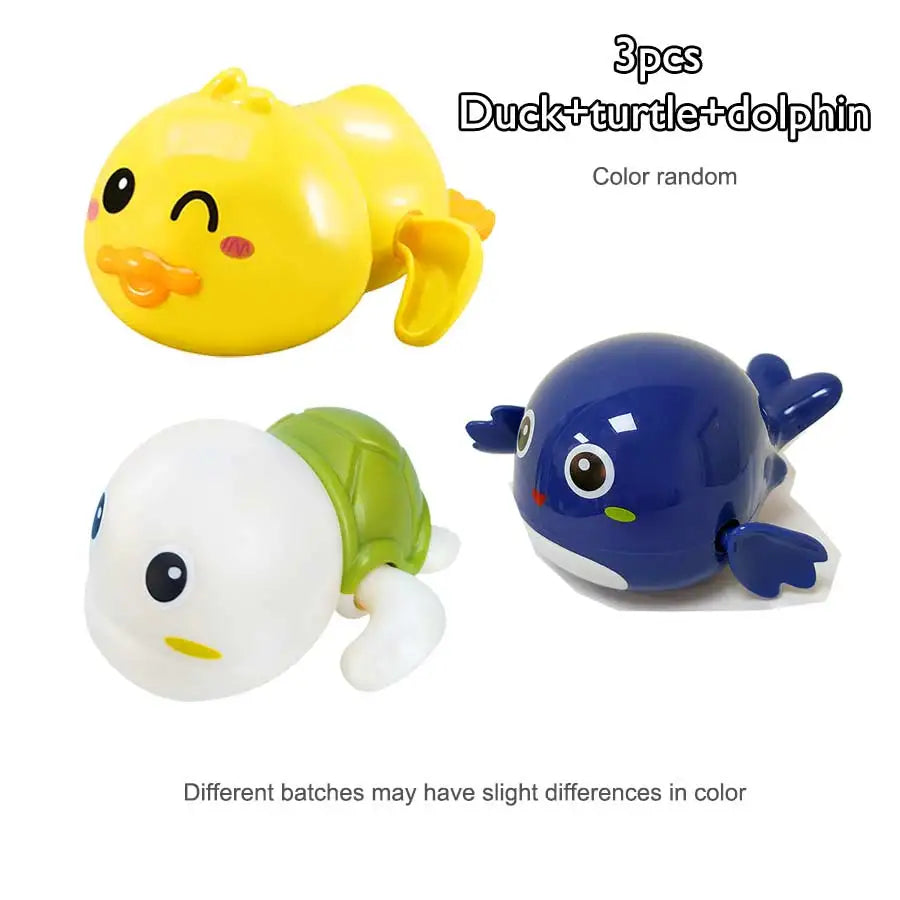 Wind-Up Toys — 2-Pack, Baby Pool, Bath Time, Floating, Toddler Fun
